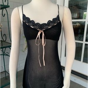 Sheer Babydoll Slip Dress